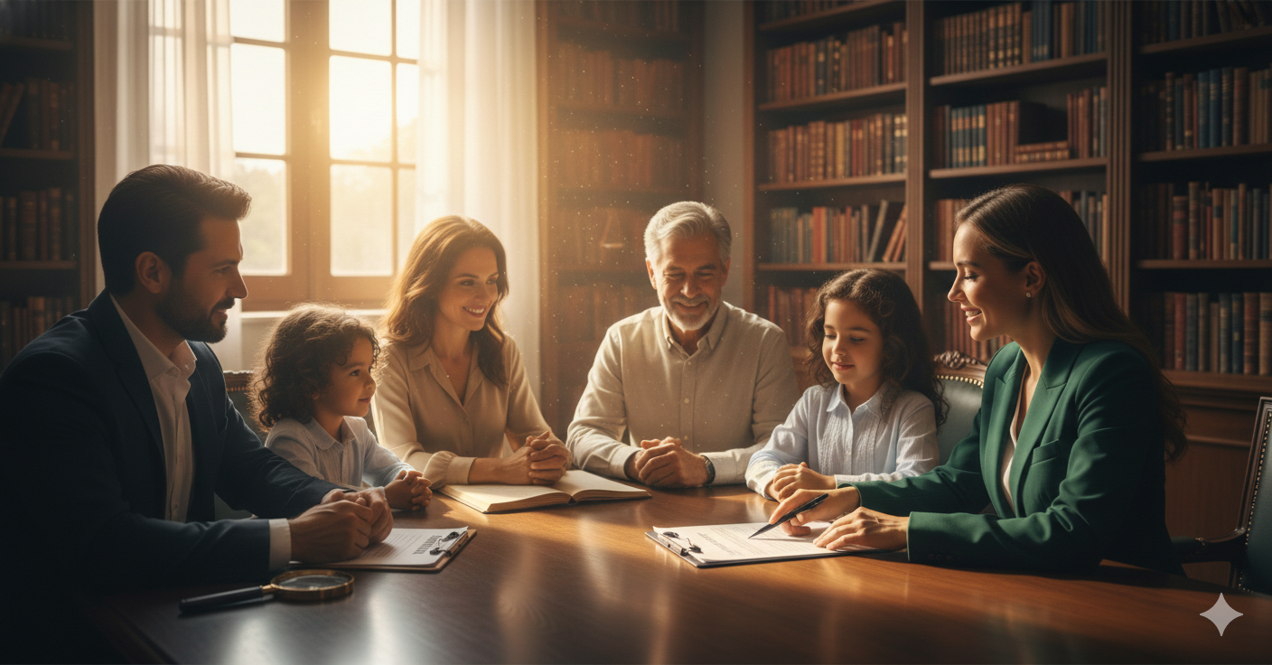 Familia, personas y voluntad